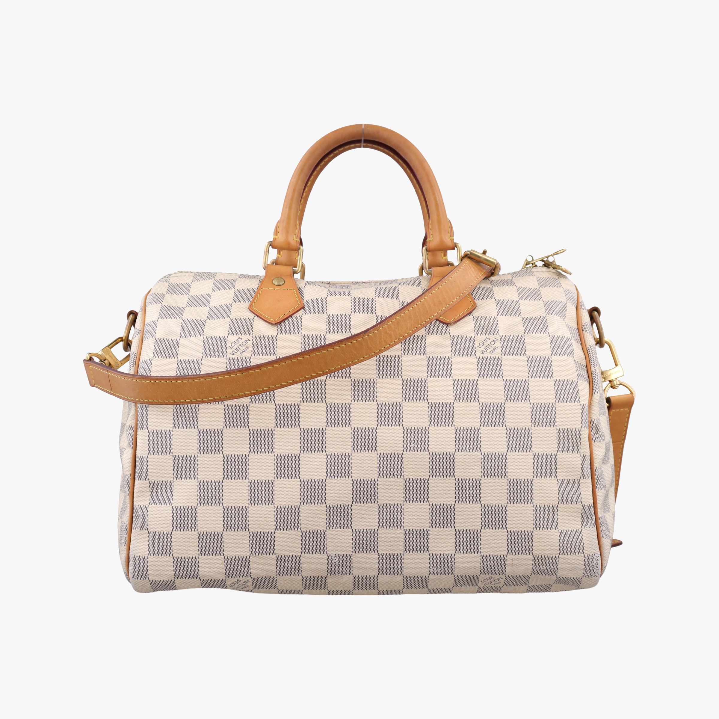 Pre-owned Louis Vuitton Speedy30 Azur Damier Canvas N41533 shoulderbag | stylenewstar