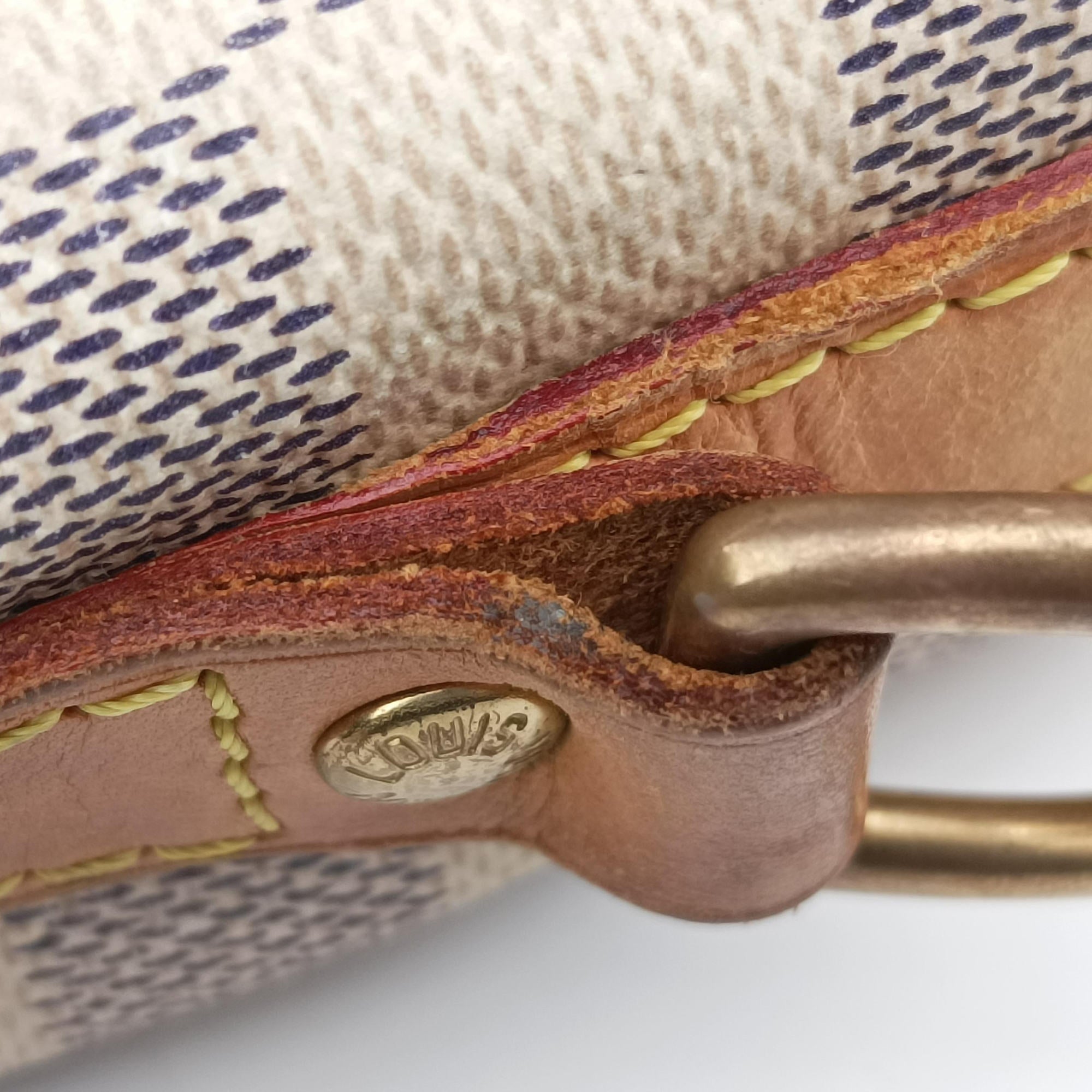 Pre-owned Louis Vuitton Speedy30 Azur Damier Canvas N41533 shoulderbag | stylenewstar