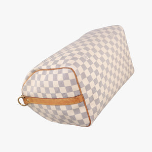 Pre-owned Louis Vuitton Speedy30 Azur Damier Canvas N41533 shoulderbag | stylenewstar
