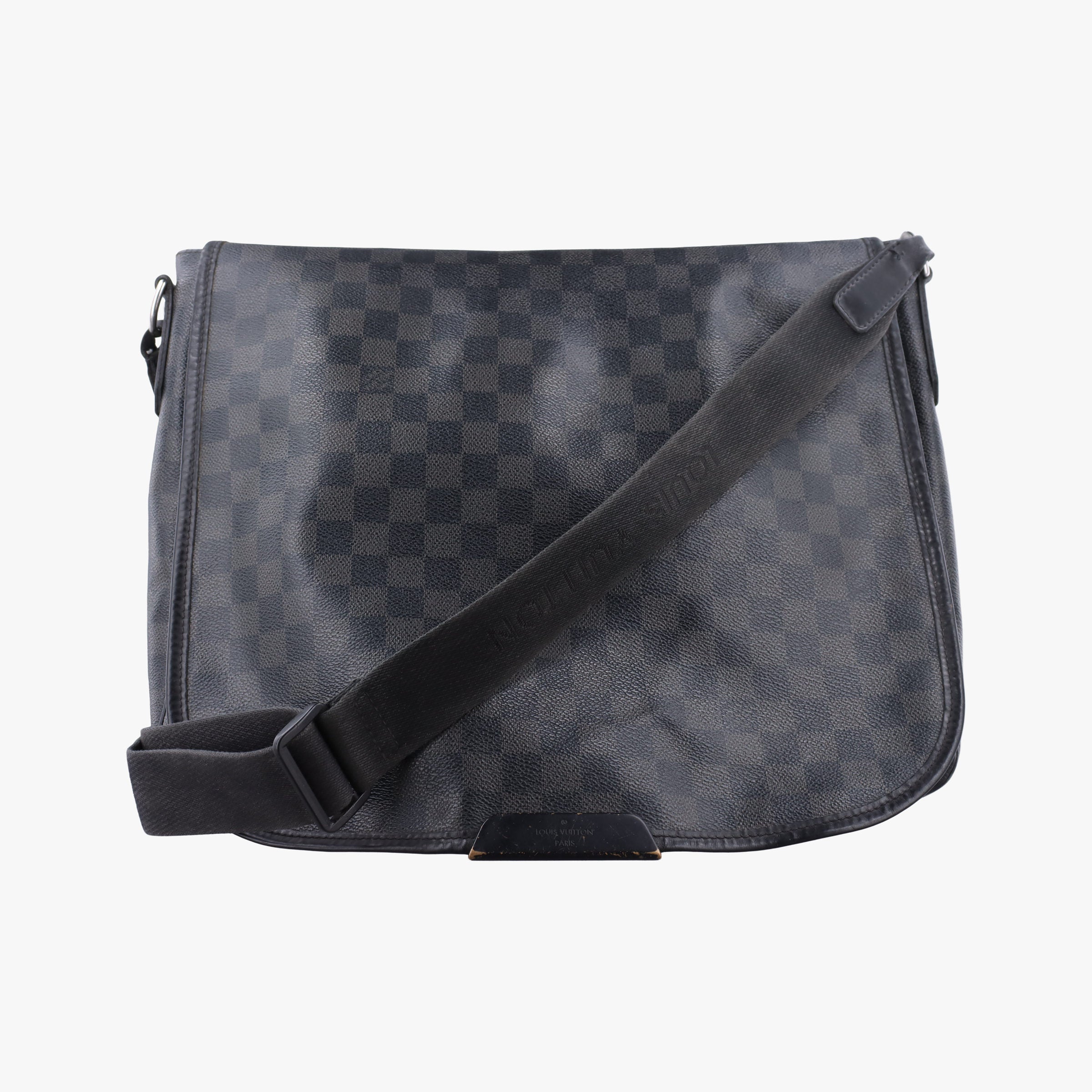 Pre-owned Louis Vuitton DANIEL GM Noir Damier Graphite N58033 shoulderbag | stylenewstar