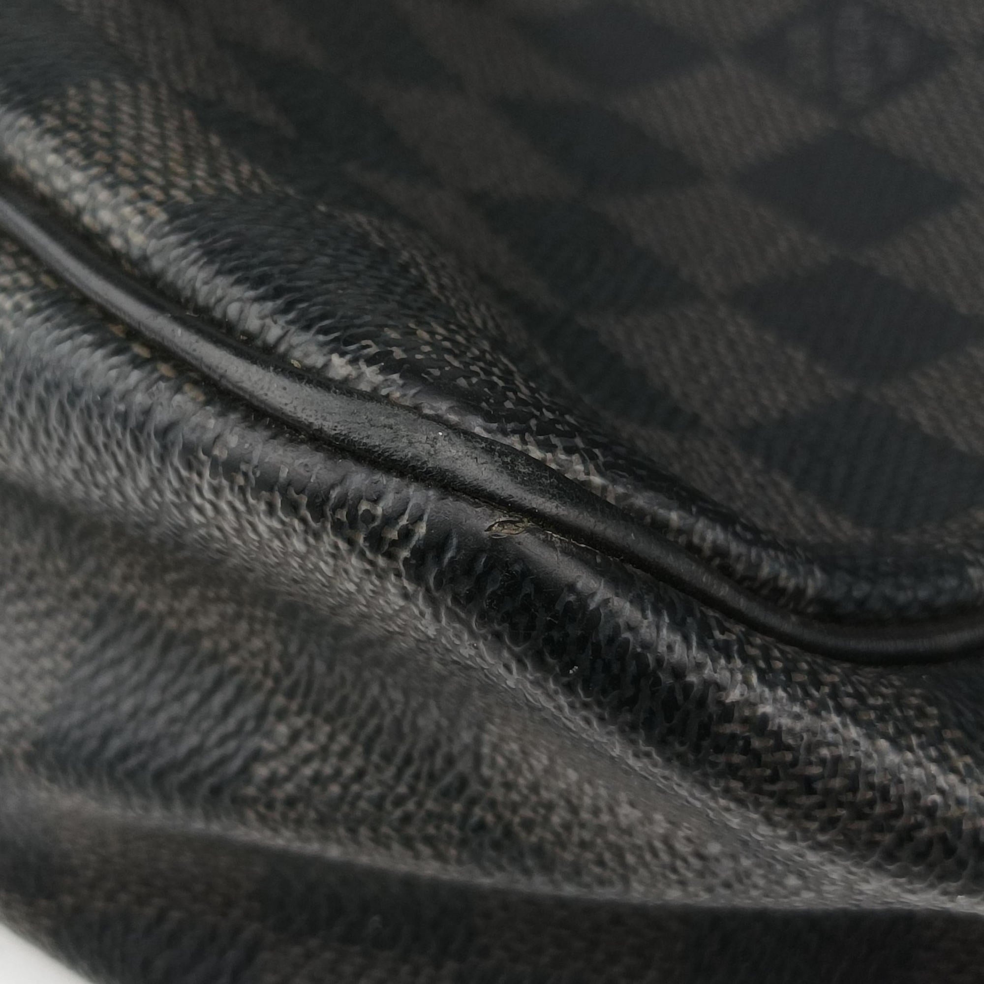 Pre-owned Louis Vuitton DANIEL GM Noir Damier Graphite N58033 shoulderbag | stylenewstar
