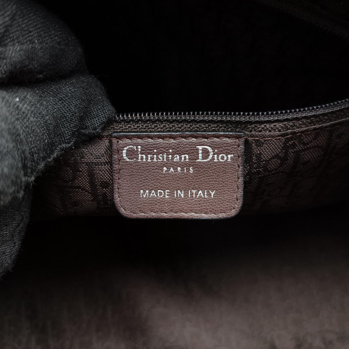 Secondhand Christian Dior Gaucho Black Patent  handbag | stylenewstar