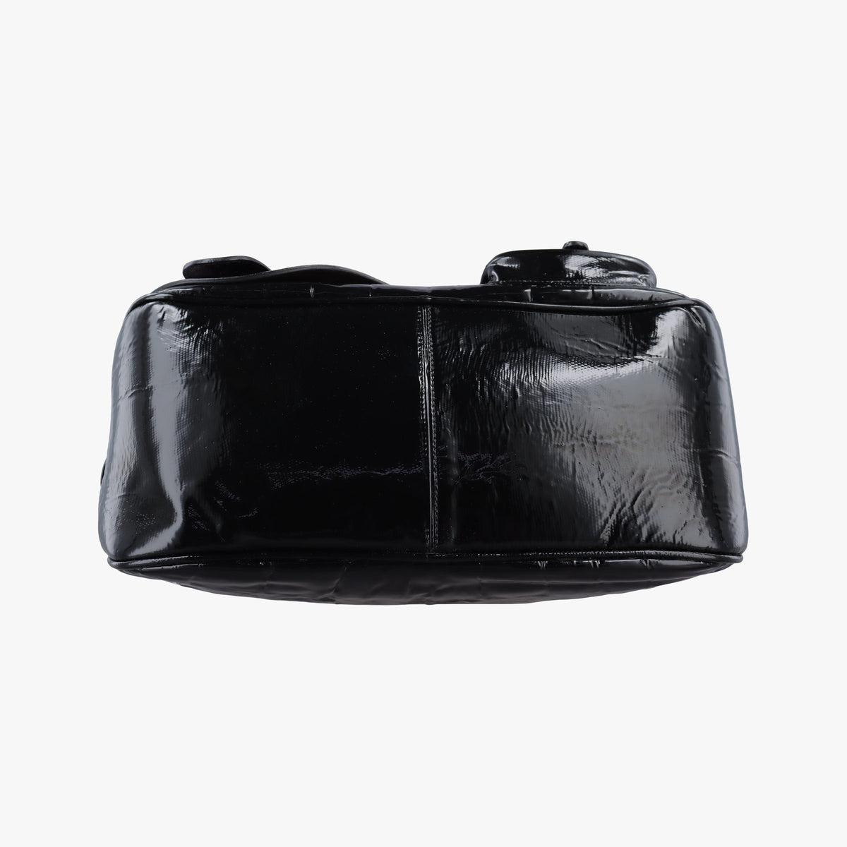 Secondhand Christian Dior Gaucho Black Patent  handbag | stylenewstar