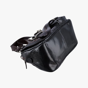 Secondhand Christian Dior Gaucho Black Patent  handbag | stylenewstar