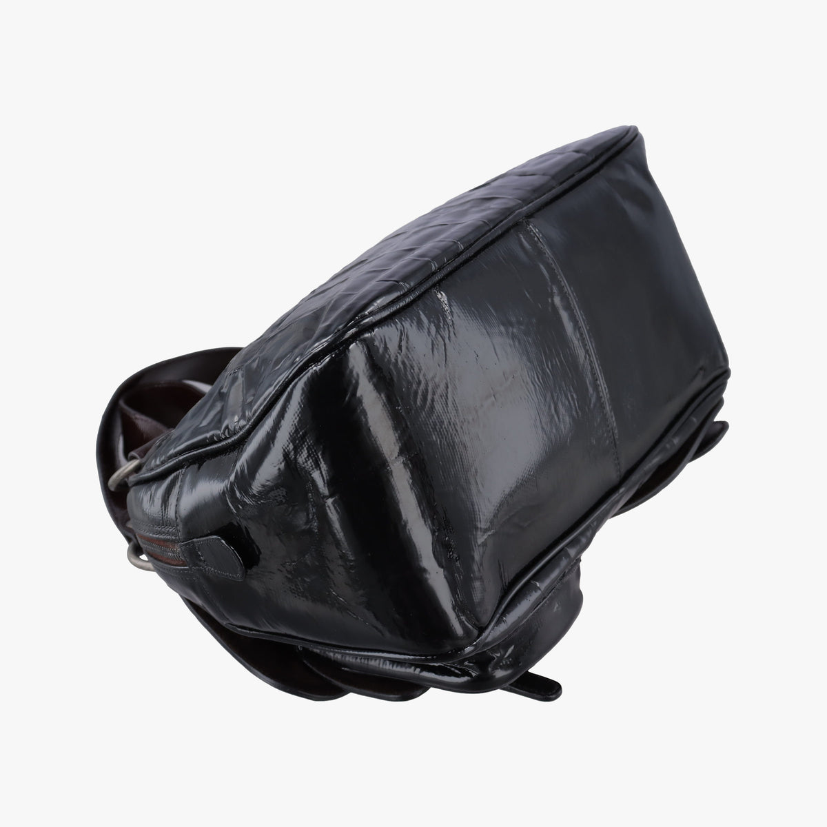 Secondhand Christian Dior Gaucho Black Patent  handbag | stylenewstar
