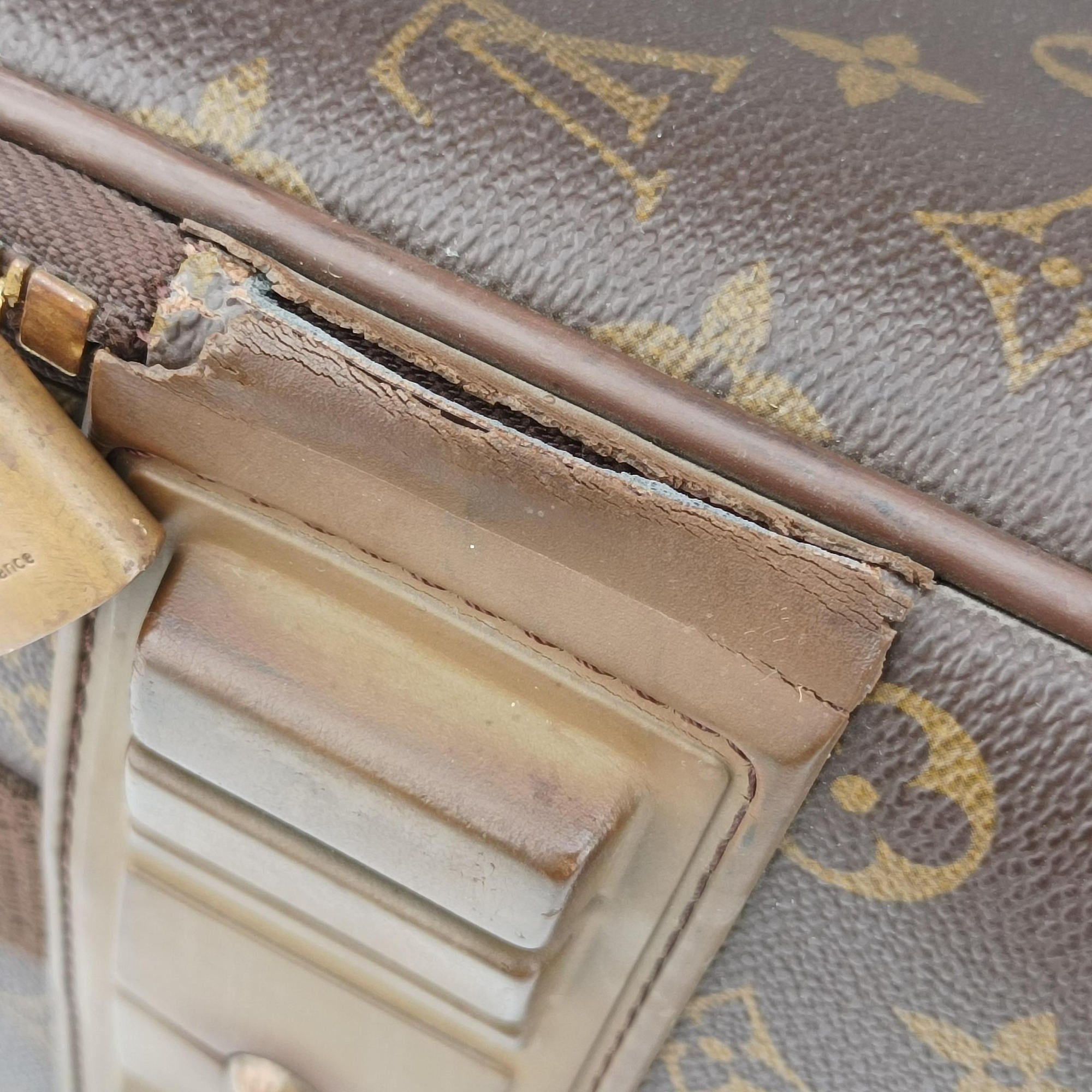Pre-owned Louis Vuitton PEGASE 55 Brown Monogram Canvas M23294 suitcase | stylenewstar