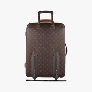 Pre-owned Louis Vuitton PEGASE 55 Brown Monogram Canvas M23294 suitcase | stylenewstar