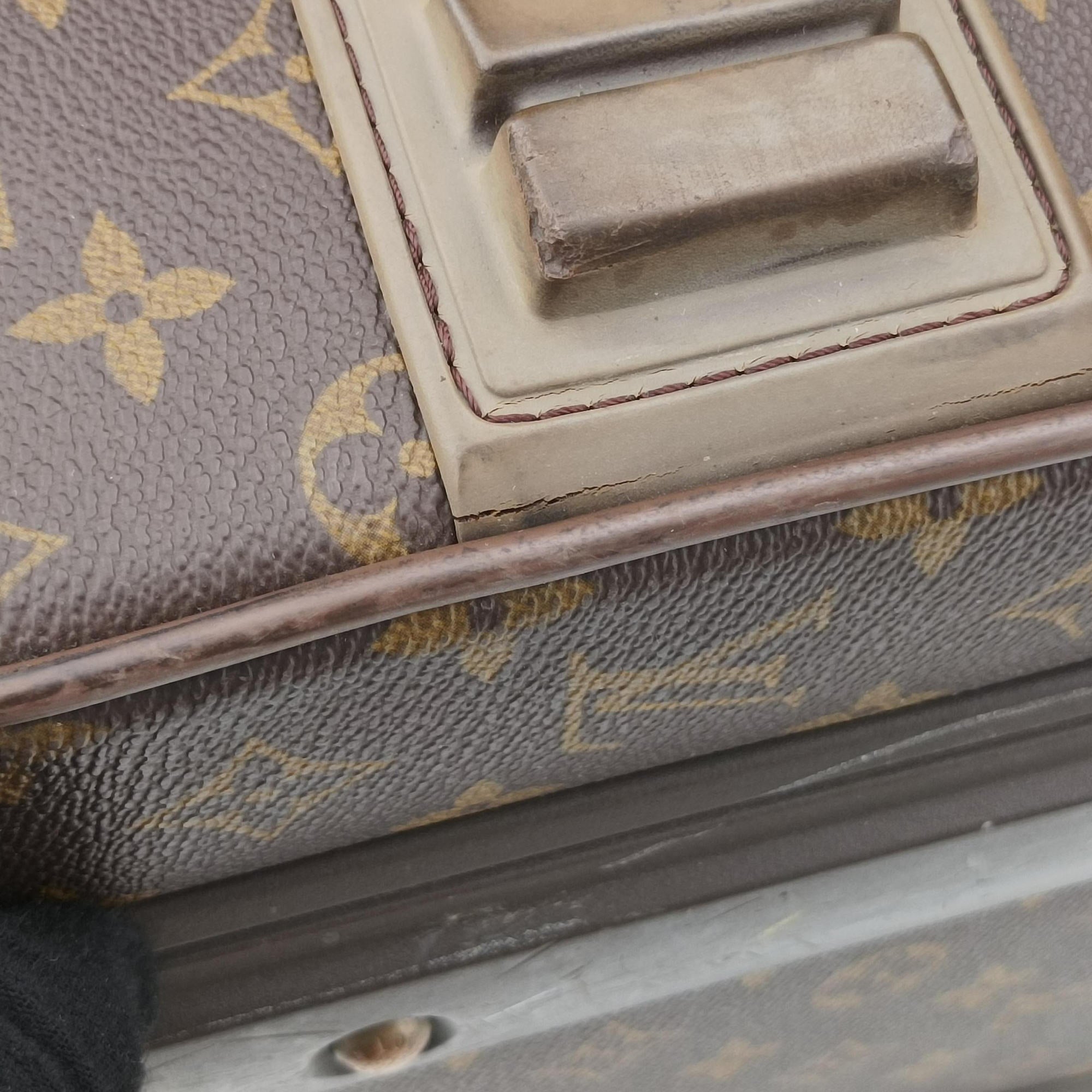 Pre-owned Louis Vuitton PEGASE 55 Brown Monogram Canvas M23294 suitcase | stylenewstar