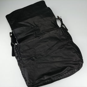 Secondhand Bottega Veneta Intrecciato Black Lambskin  shoulderbag | stylenewstar
