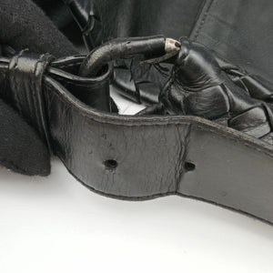 Secondhand Bottega Veneta Intrecciato Black Lambskin  shoulderbag | stylenewstar