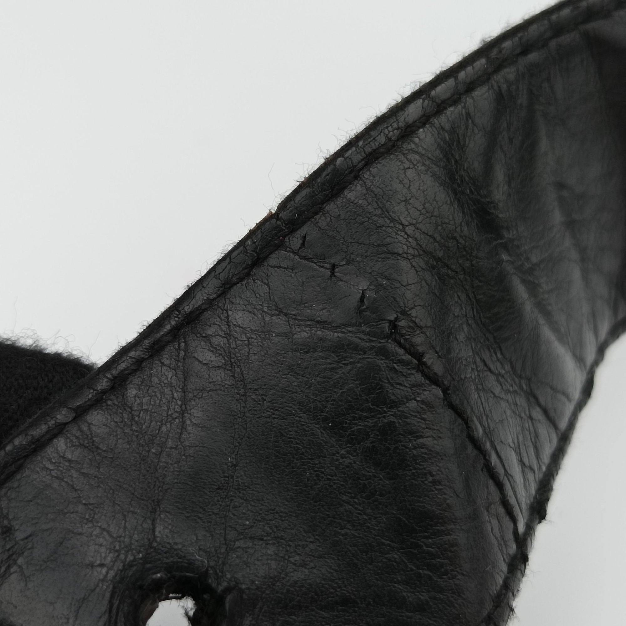 Secondhand Bottega Veneta Intrecciato Black Lambskin  shoulderbag | stylenewstar
