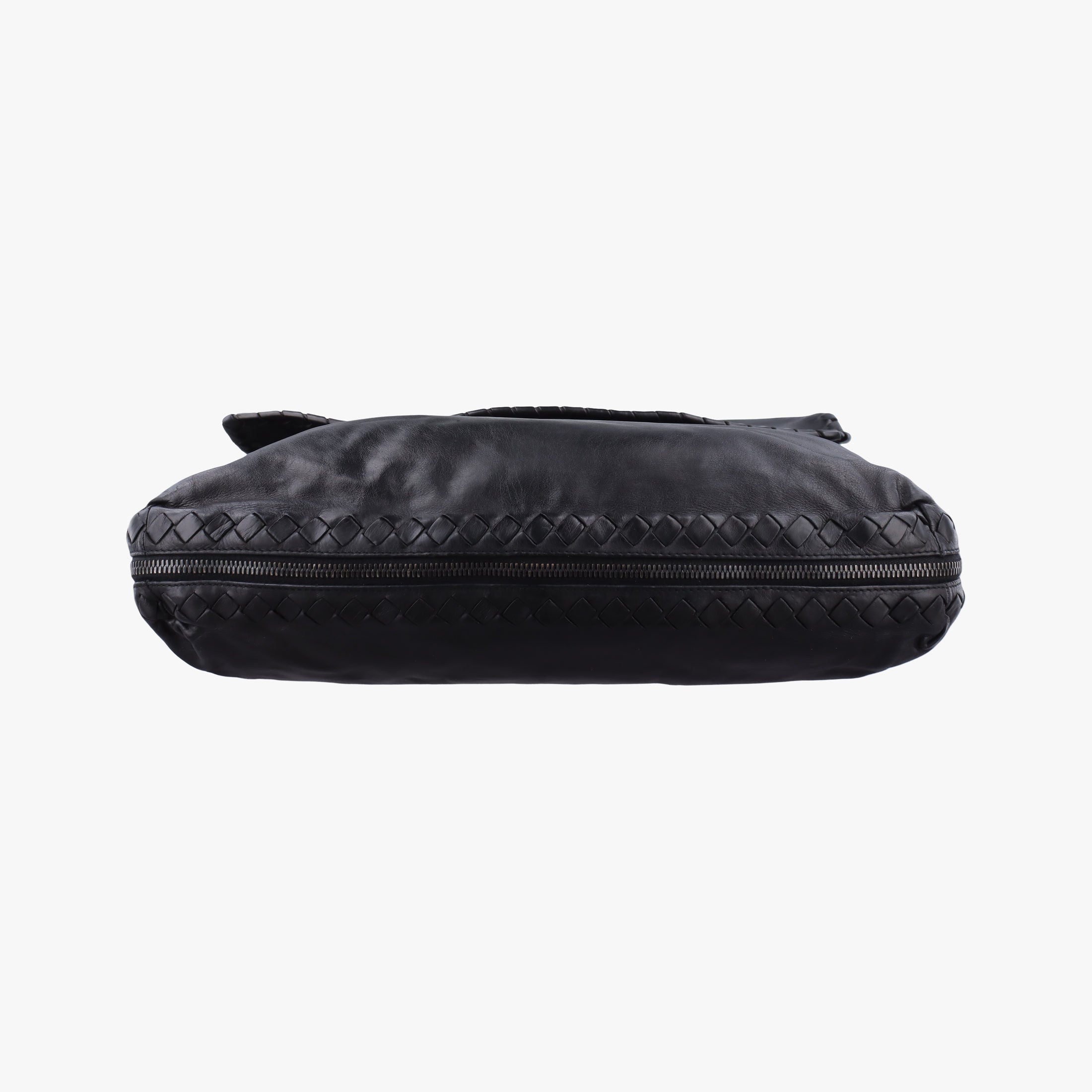 Secondhand Bottega Veneta Intrecciato Black Lambskin  shoulderbag | stylenewstar