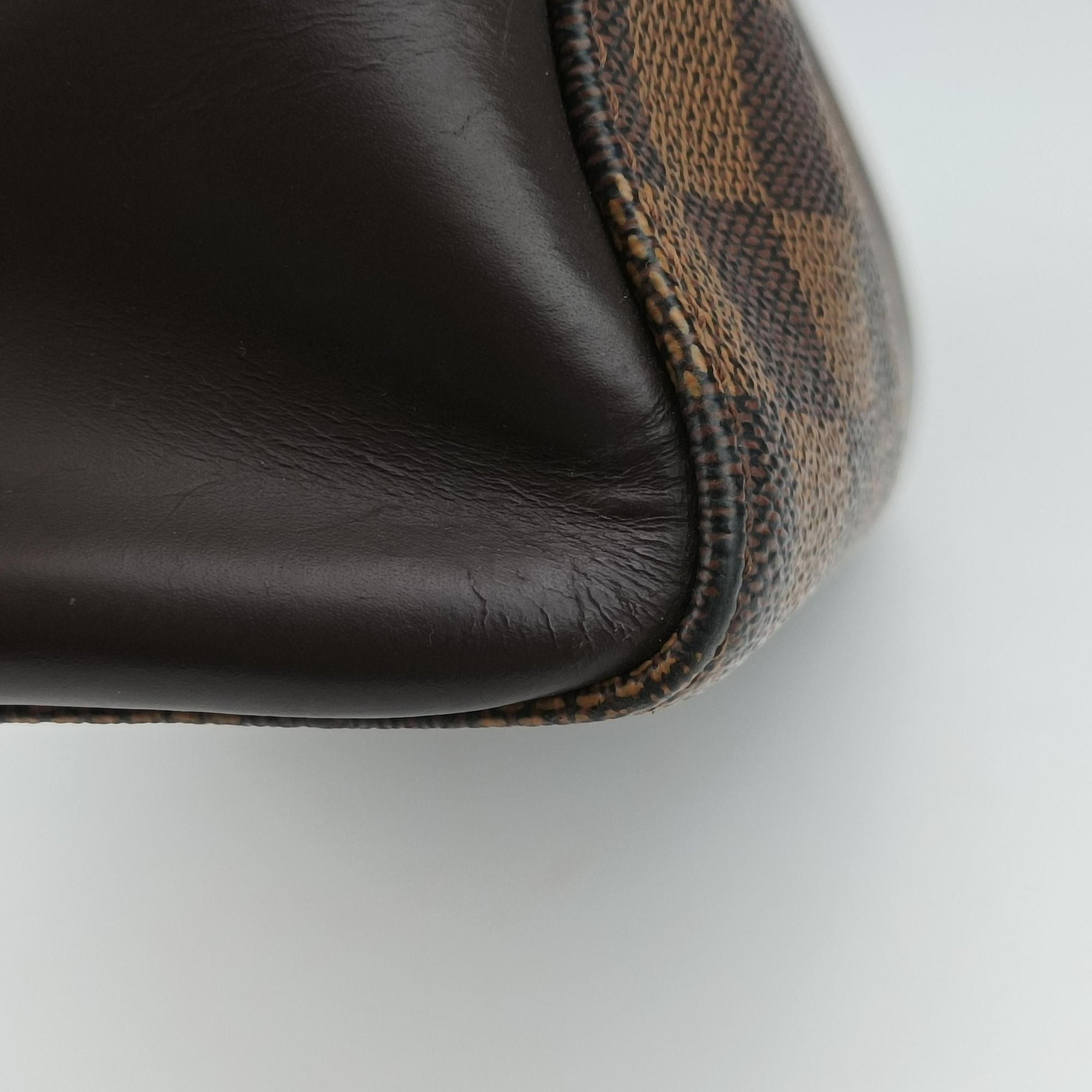 Pre-owned Louis Vuitton Kengsington Bowling EBENE Damier Canvas N41505 shoulderbag | stylenewstar