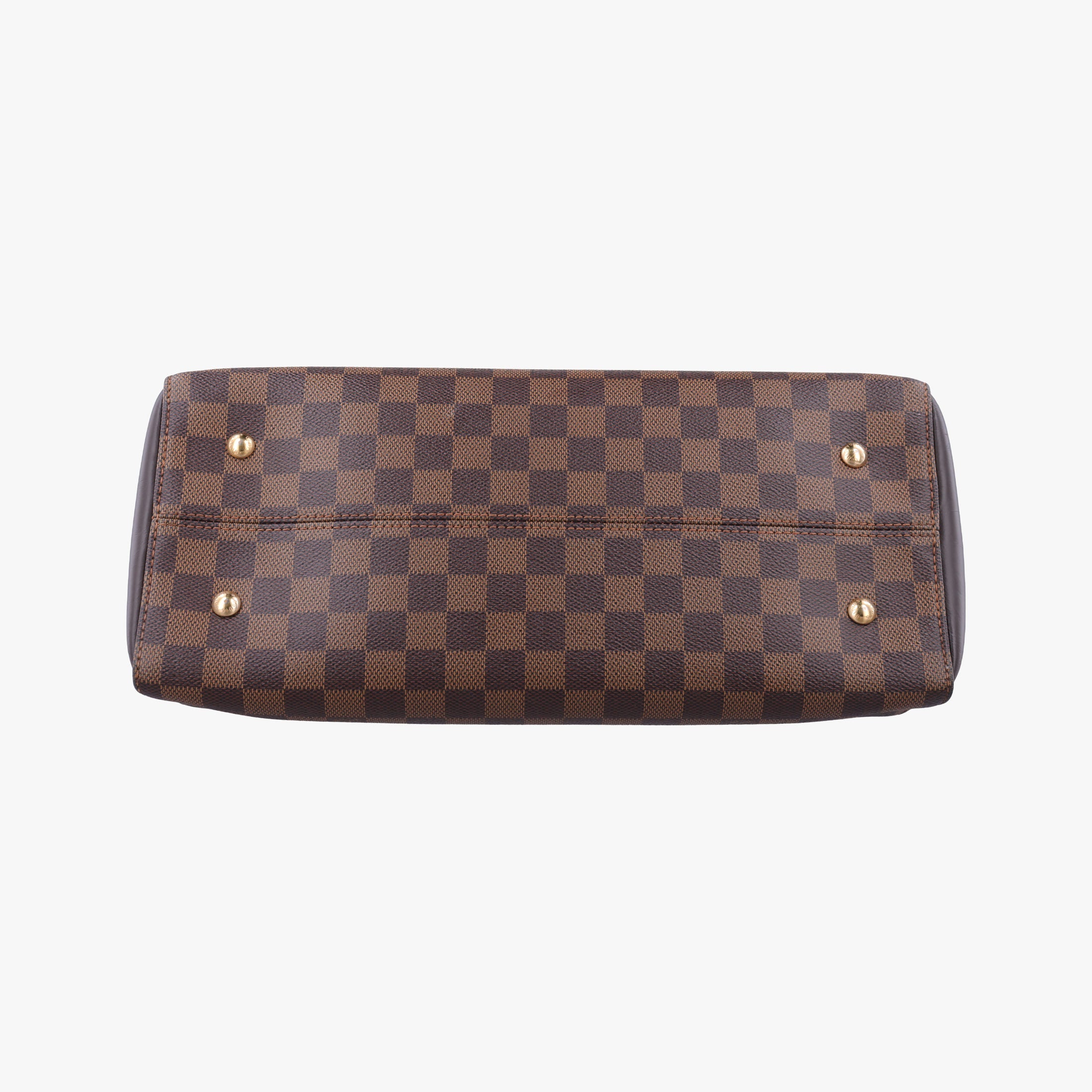 Pre-owned Louis Vuitton Kengsington Bowling EBENE Damier Canvas N41505 shoulderbag | stylenewstar