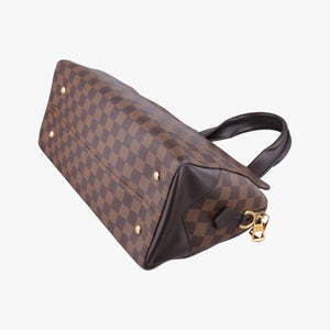 Pre-owned Louis Vuitton Kengsington Bowling EBENE Damier Canvas N41505 shoulderbag | stylenewstar