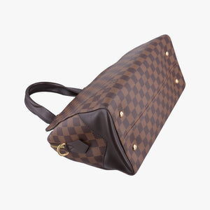 Pre-owned Louis Vuitton Kengsington Bowling EBENE Damier Canvas N41505 shoulderbag | stylenewstar