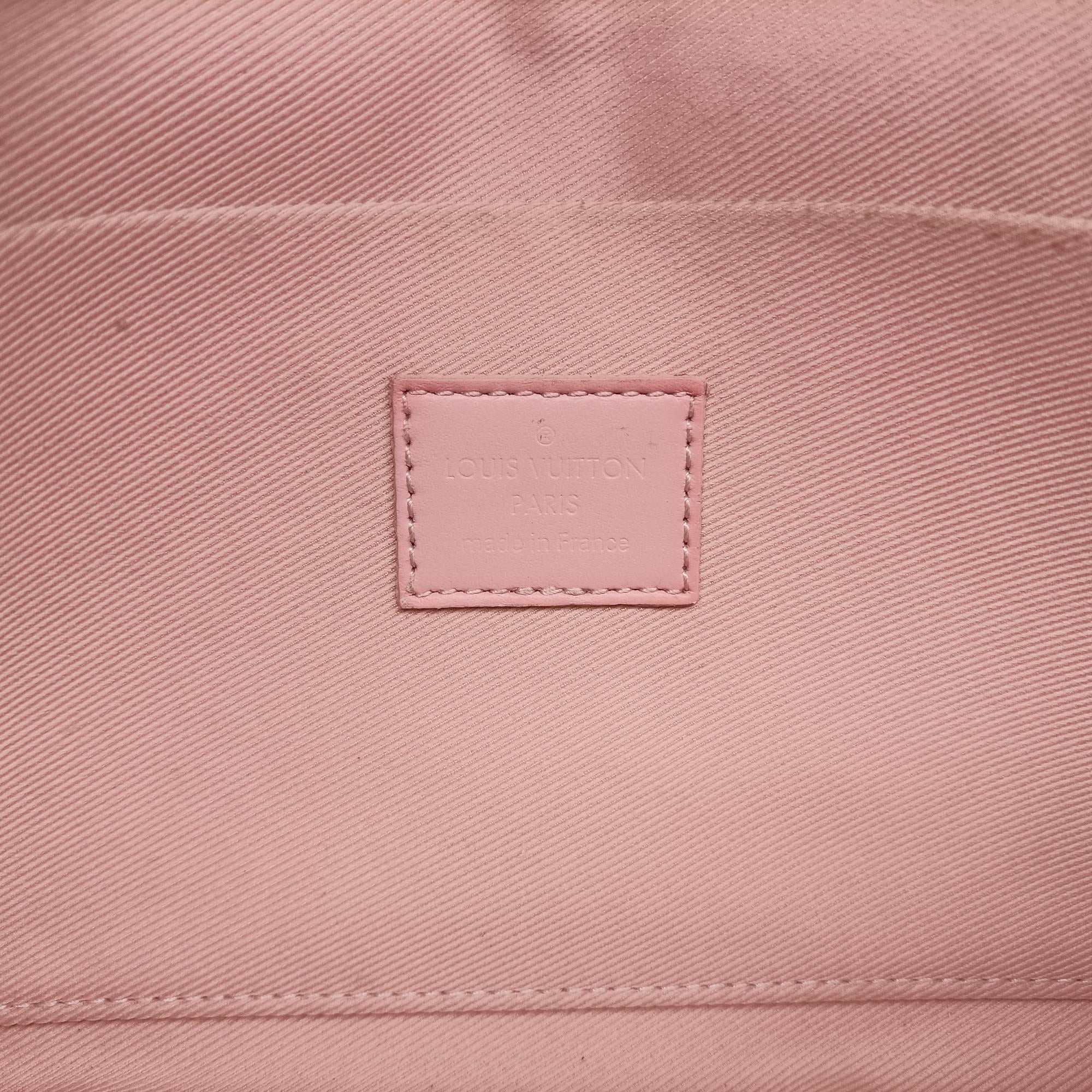 Secondhand Louis Vuitton Pochette Felicie Rose Ballerine Vernis M64358 shoulderbag | stylenewstar