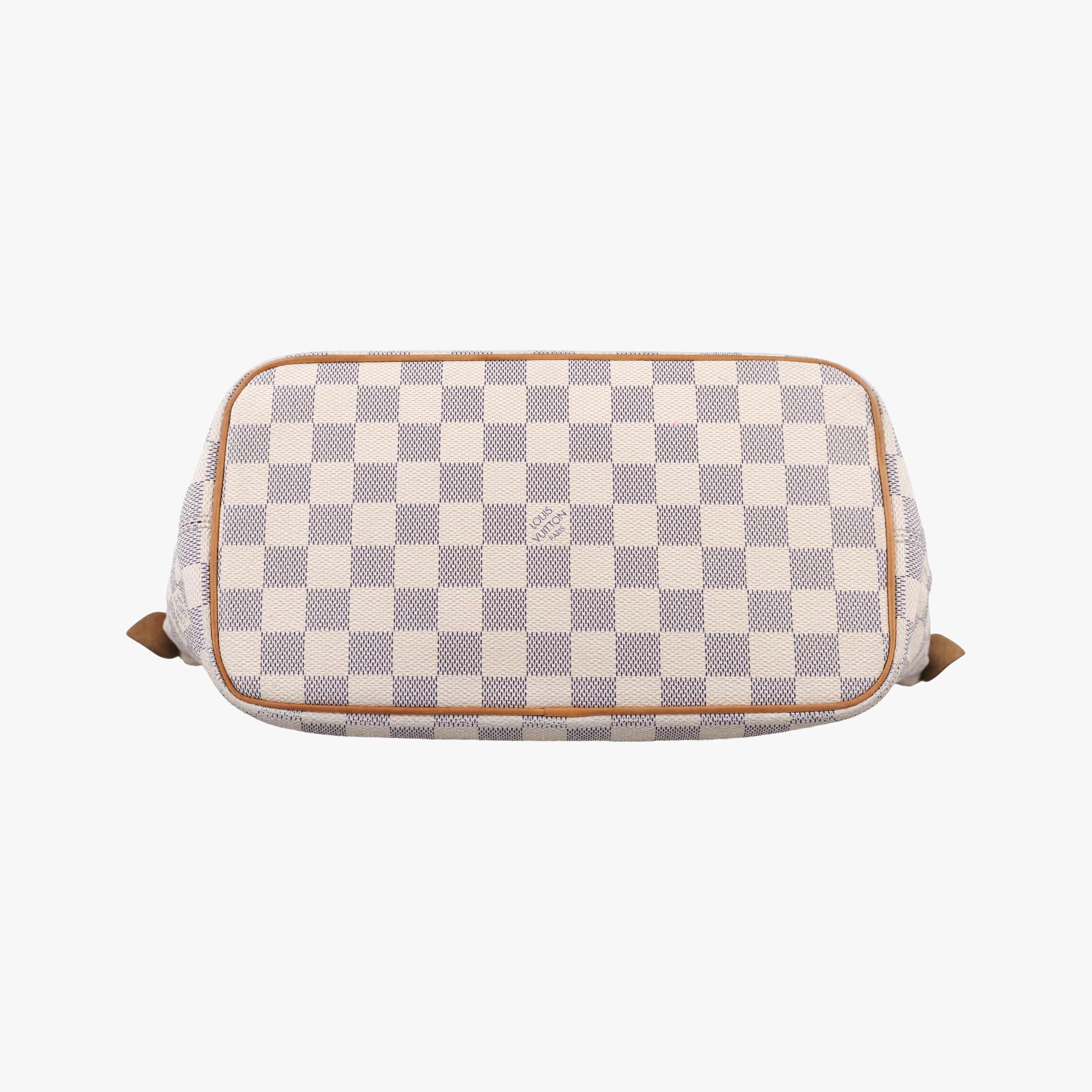 Pre-owned Louis Vuitton SALEYA MM AZUR Damier Canvas N51185 handbag | stylenewstar