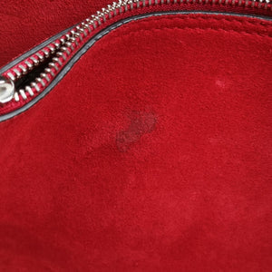 Pre-owned Gucci Dionysus beige×red PVC coated canvas×suede 400249 shoulderbag | stylenewstar