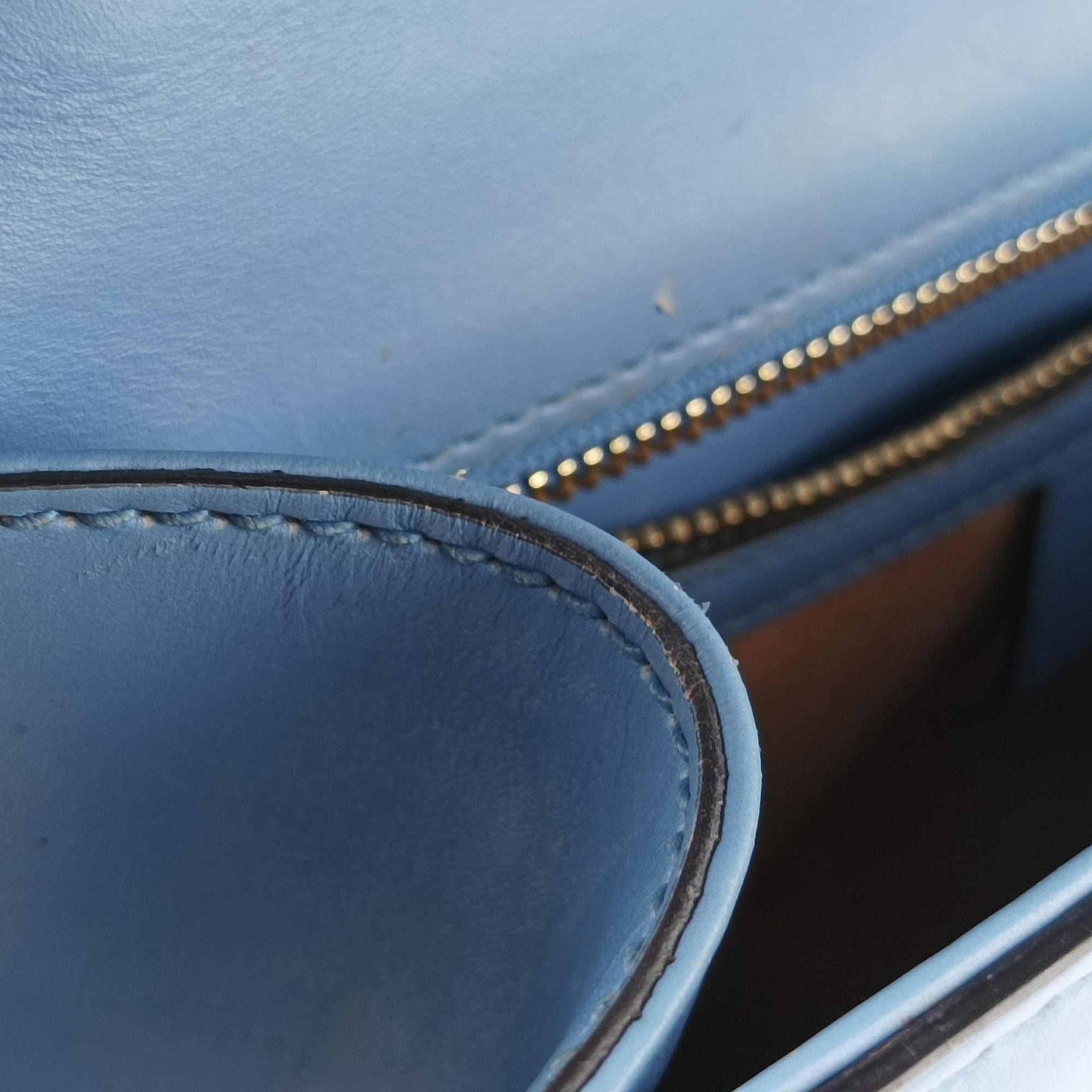 Secondhand Gucci Sylvie Blue Leather 421882 shoulderbag | stylenewstar