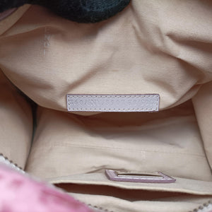 Secondhand Fendi Zucchino Forever Bauletto Pink×Multicolour Canvas×sequins 8BL068 handbag | stylenewstar