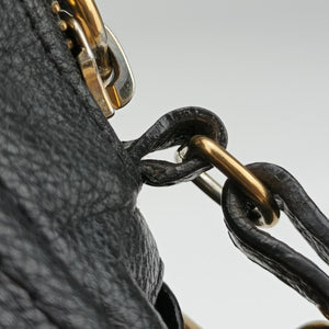 Pre-owned Chloe Paraty Black Leather  shoulderbag | stylenewstar
