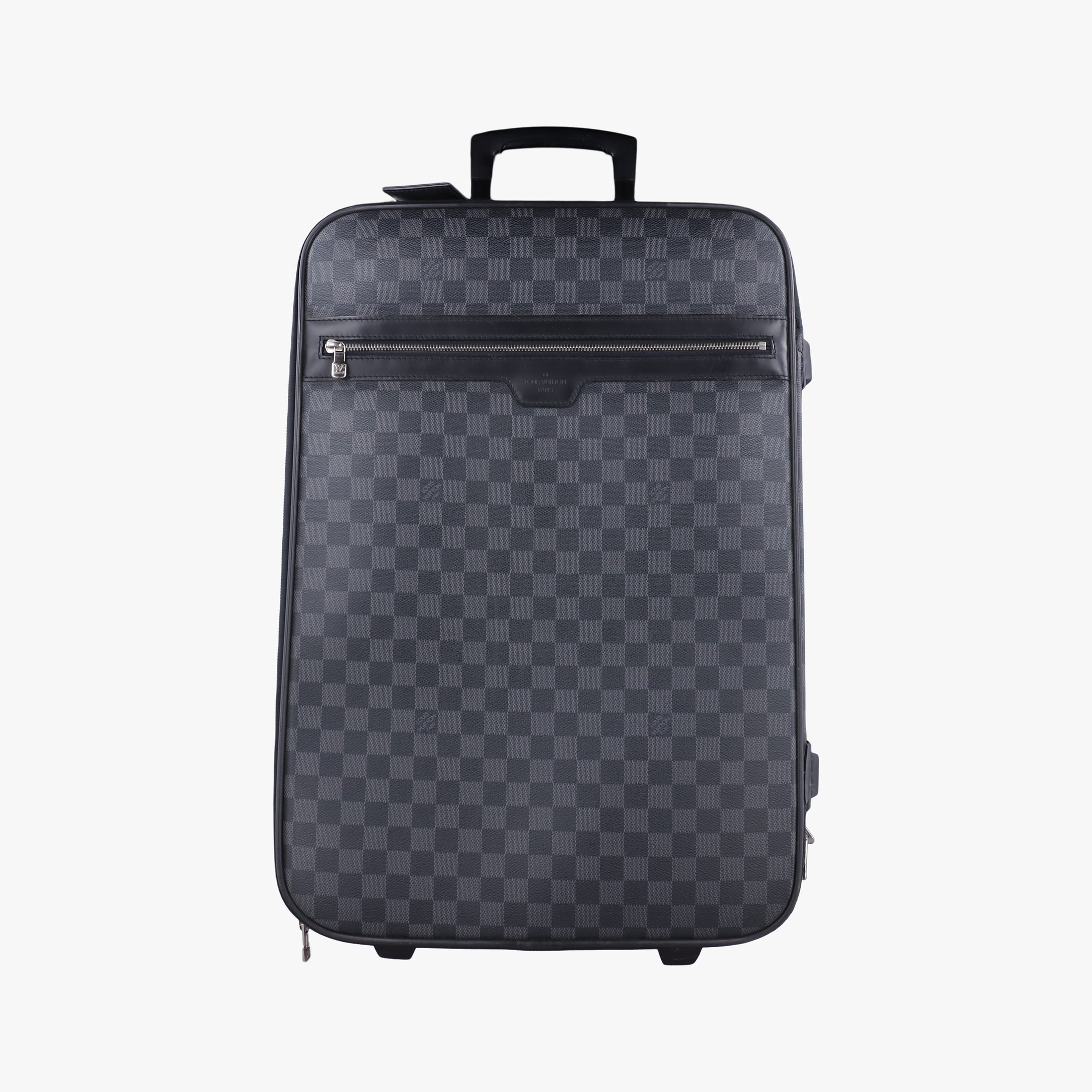 Pre-owned Louis Vuitton PEGASE 60 Black Damier Canvas N23298 suitcase | stylenewstar