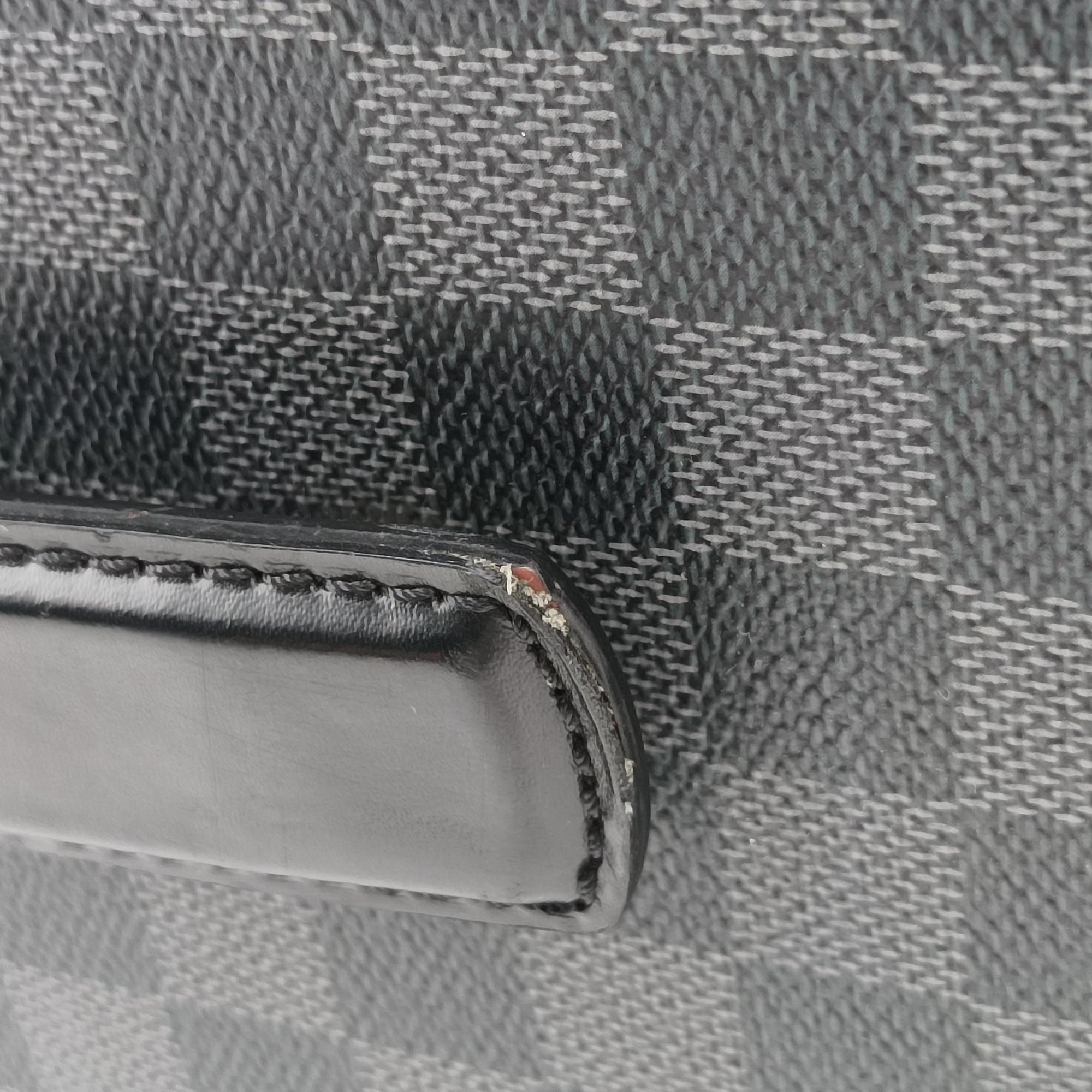Pre-owned Louis Vuitton PEGASE 60 Black Damier Canvas N23298 suitcase | stylenewstar