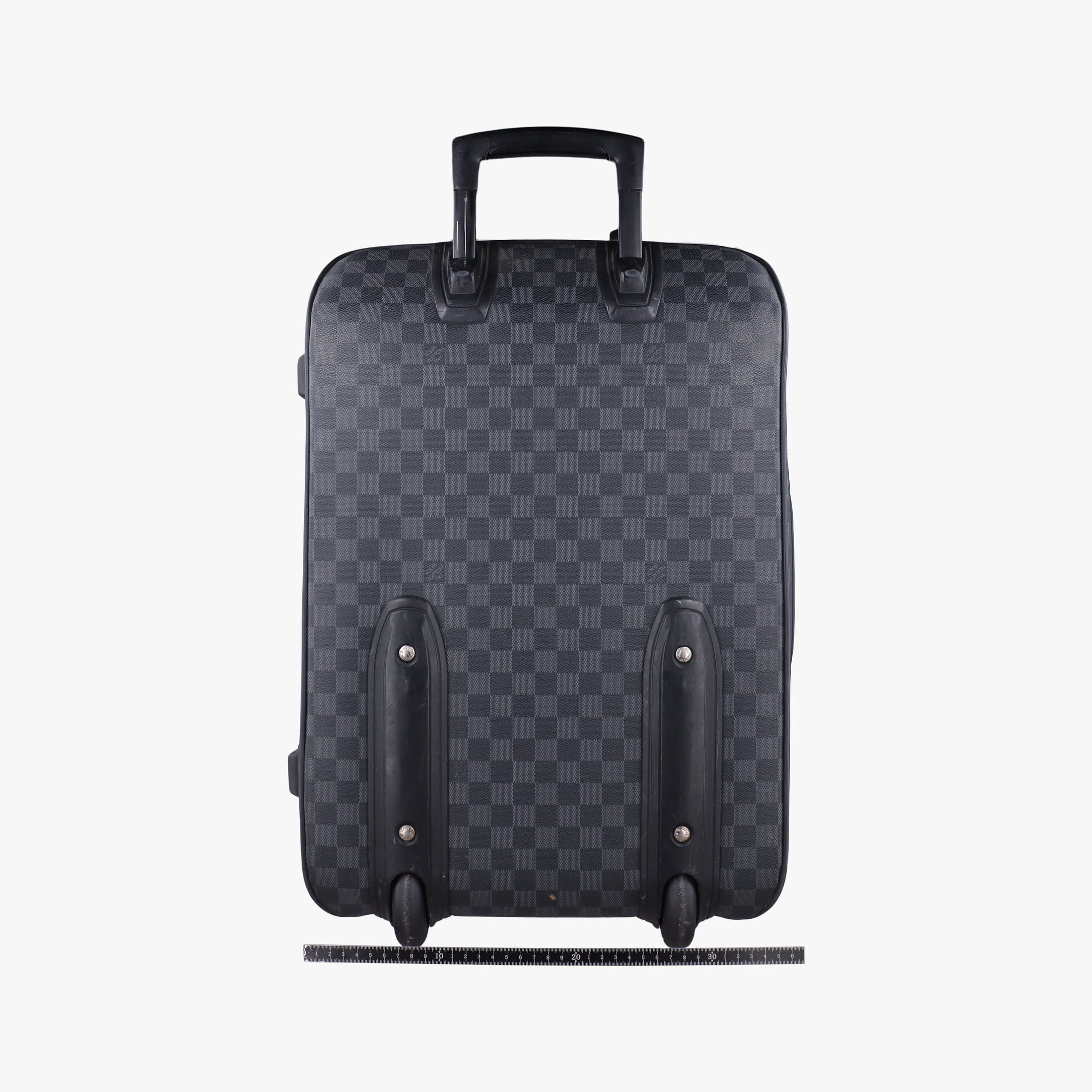 Pre-owned Louis Vuitton PEGASE 60 Black Damier Canvas N23298 suitcase | stylenewstar