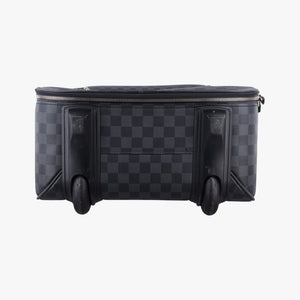 Pre-owned Louis Vuitton PEGASE 60 Black Damier Canvas N23298 suitcase | stylenewstar