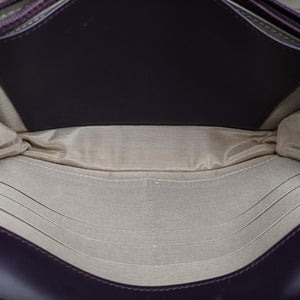 Pre-owned Chanel BOY CHANEL Chain Wallet Purple velour A68911 shoulderbag | stylenewstar