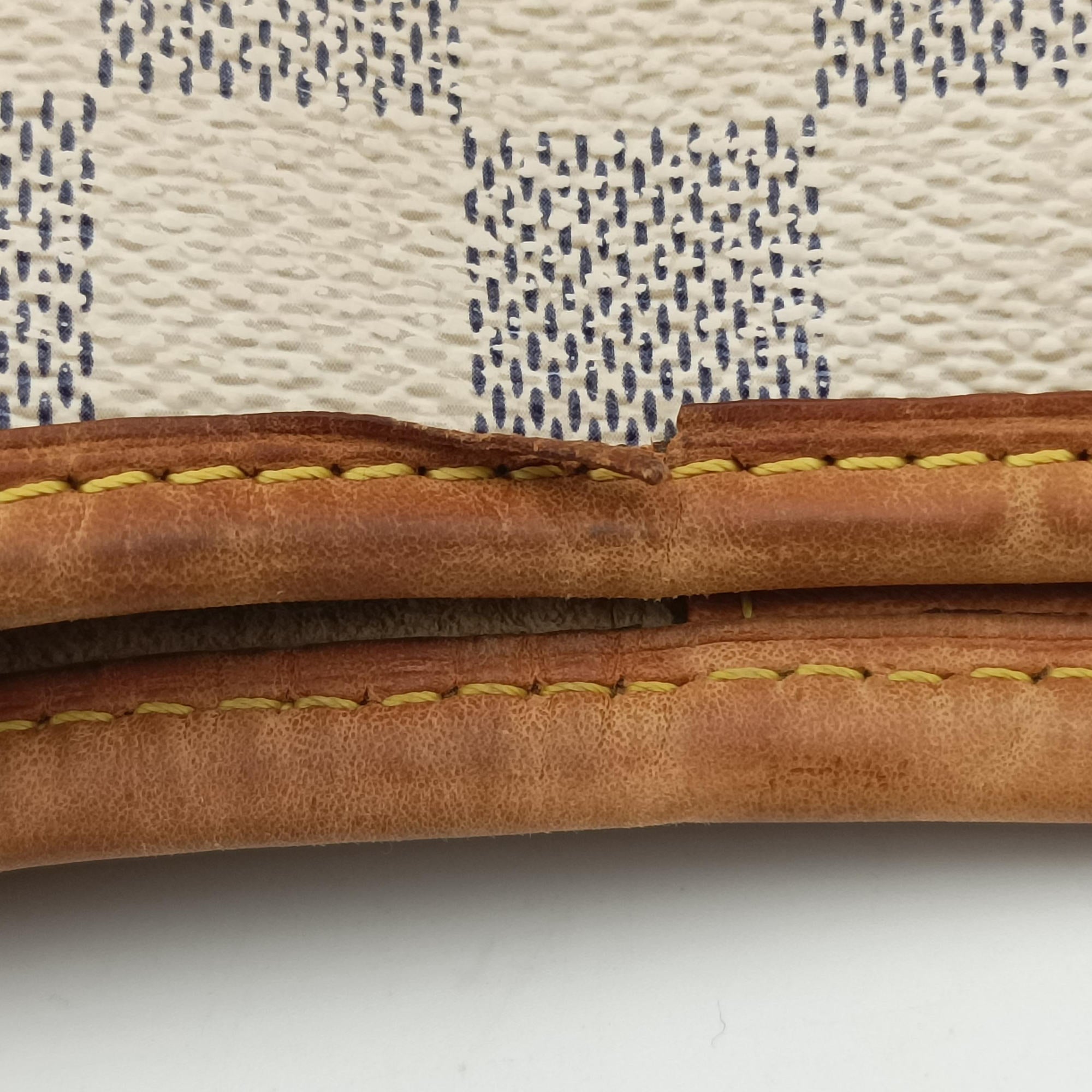 Secondhand Louis Vuitton GALLIERA PM Azur Damier Canvas N55215 shoulderbag | stylenewstar