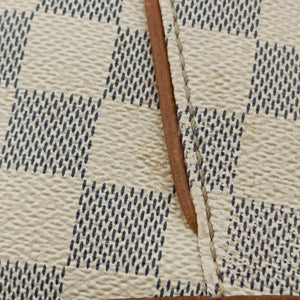 Secondhand Louis Vuitton GALLIERA PM Azur Damier Canvas N55215 shoulderbag | stylenewstar