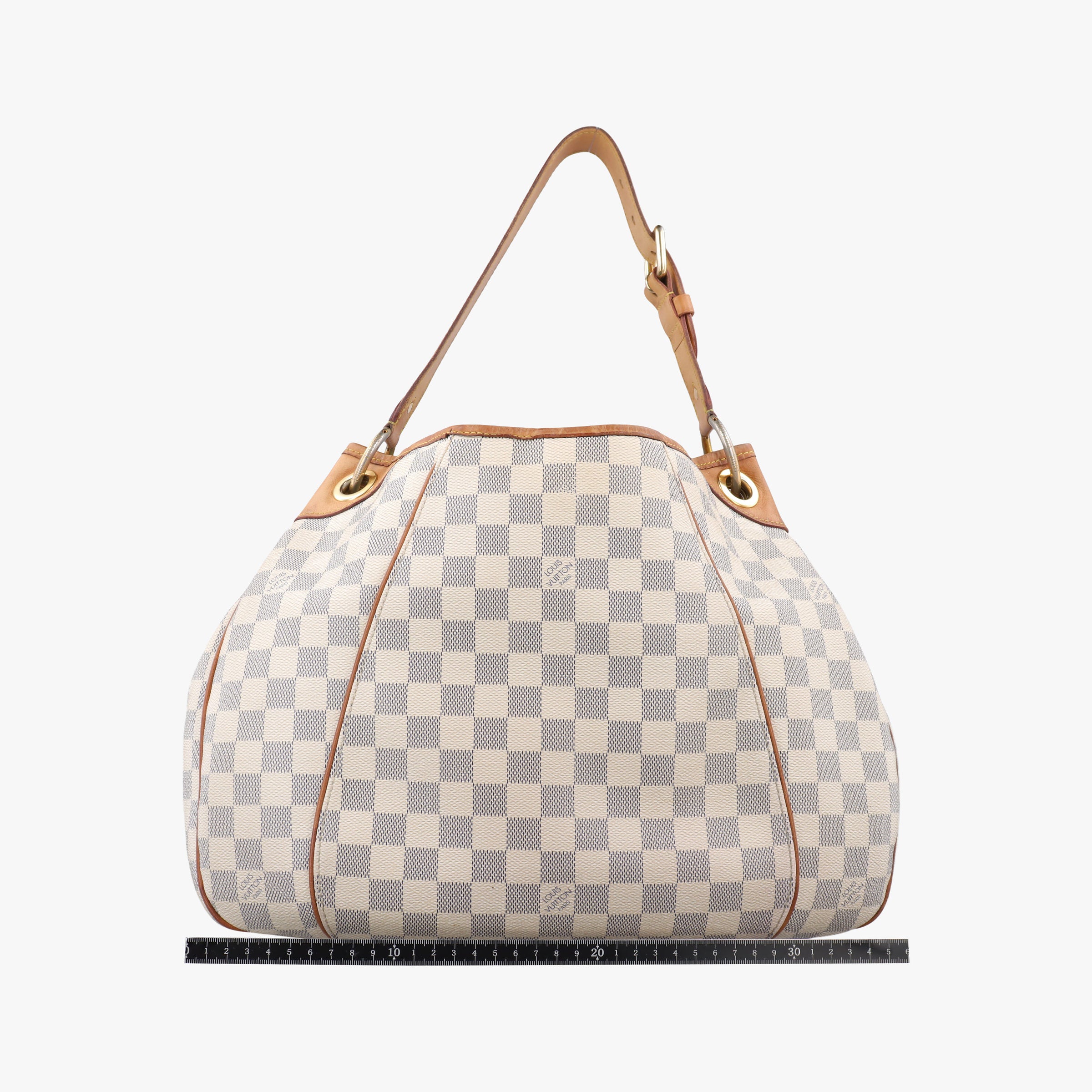 Secondhand Louis Vuitton GALLIERA PM Azur Damier Canvas N55215 shoulderbag | stylenewstar