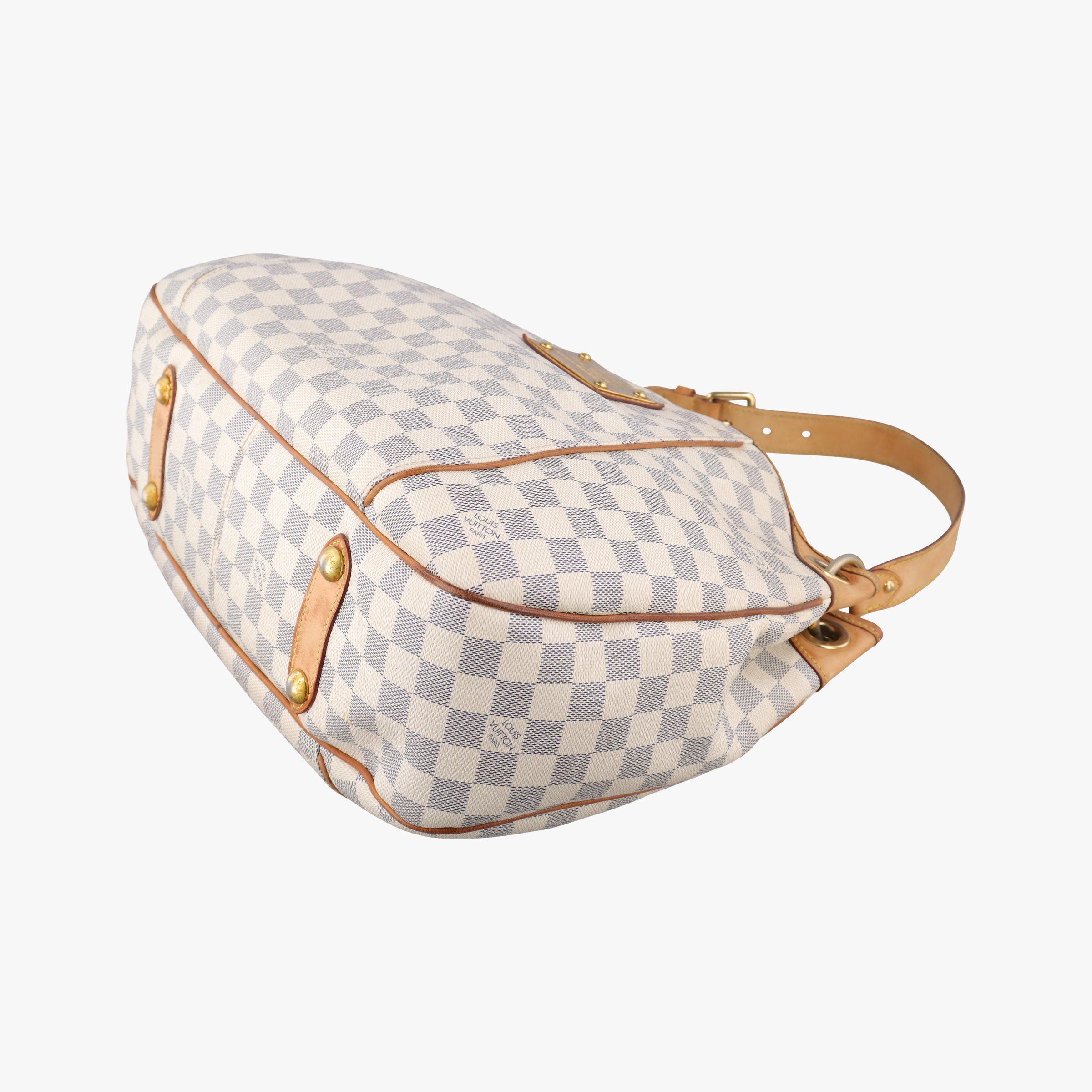 Secondhand Louis Vuitton GALLIERA PM Azur Damier Canvas N55215 shoulderbag | stylenewstar