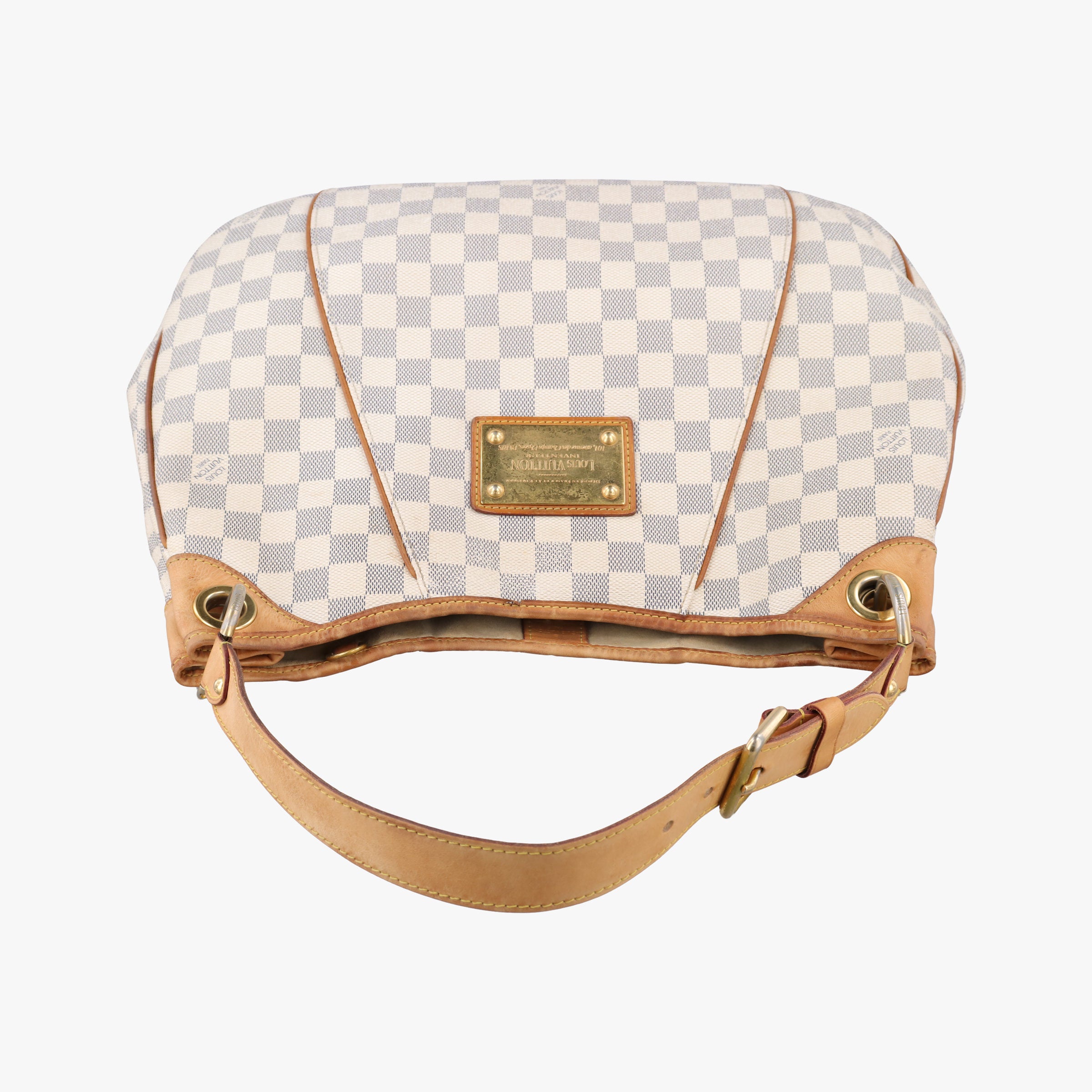 Secondhand Louis Vuitton GALLIERA PM Azur Damier Canvas N55215 shoulderbag | stylenewstar