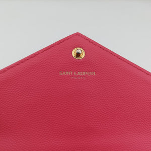 Pre-owned Yves Saint Laurent Cassandra Pink Caviar Leather 393953 shoulderbag | stylenewstar