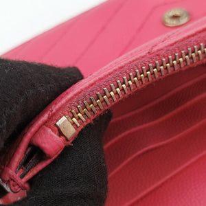 Pre-owned Yves Saint Laurent Cassandra Pink Caviar Leather 393953 shoulderbag | stylenewstar