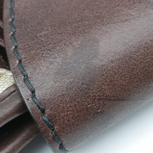 Pre-owned Gucci Babouska Brown GG Crystal Coated Canvas×leather 207300 handbag | stylenewstar