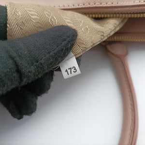 Pre-owned Prada Galleria Beige SAFFIANO Leather BN1786 shoulderbag | stylenewstar