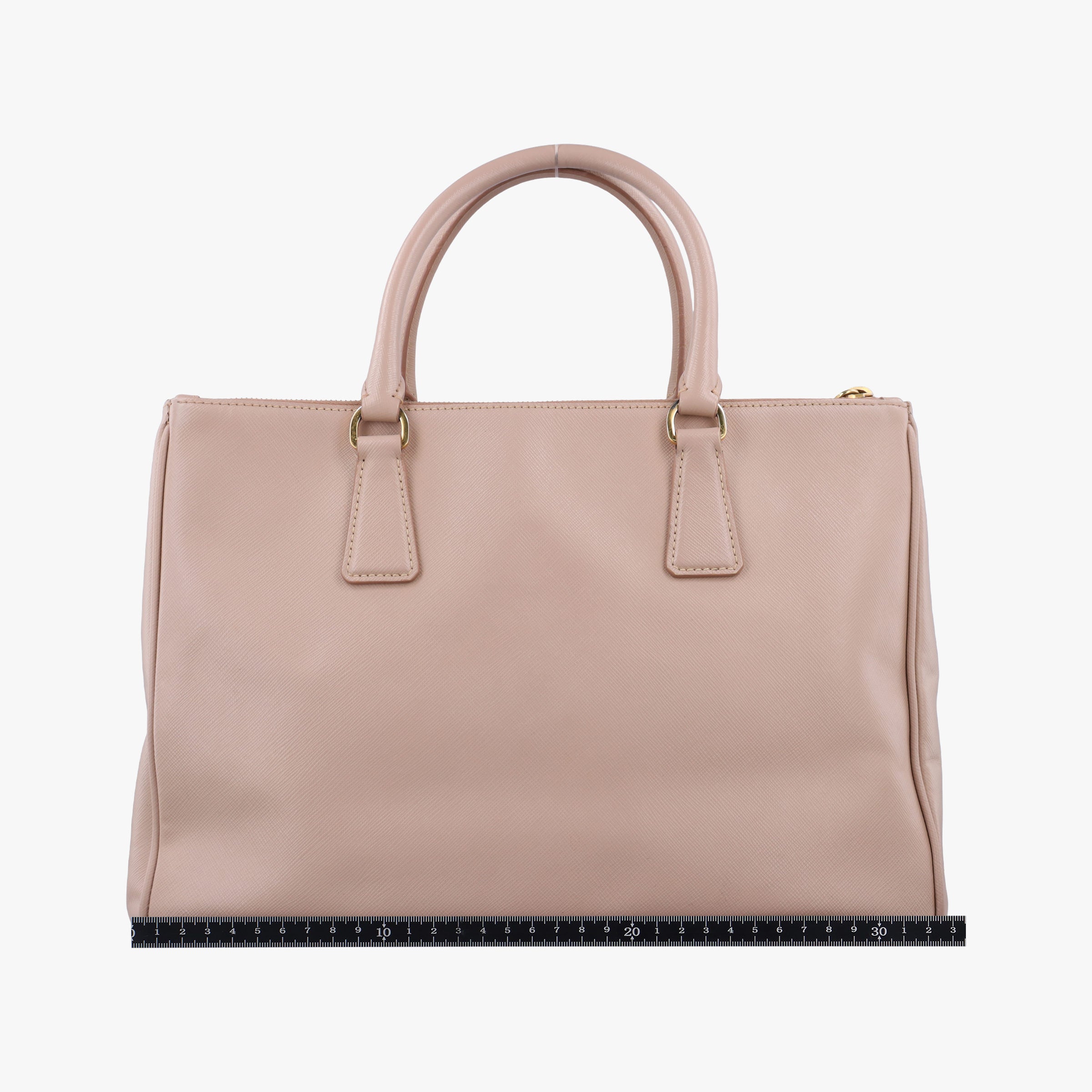 Pre-owned Prada Galleria Beige SAFFIANO Leather BN1786 shoulderbag | stylenewstar