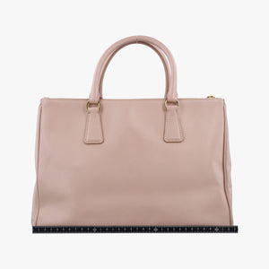 Pre-owned Prada Galleria Beige SAFFIANO Leather BN1786 shoulderbag | stylenewstar