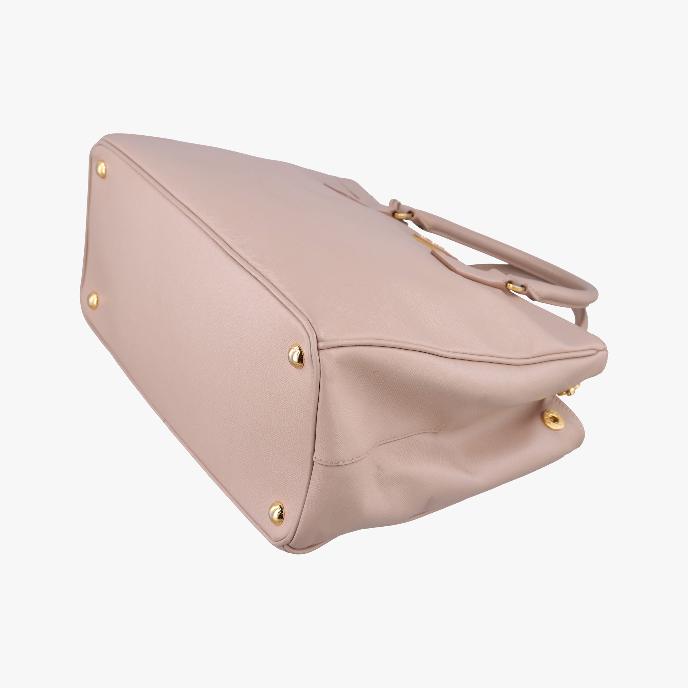 Pre-owned Prada Galleria Beige SAFFIANO Leather BN1786 shoulderbag | stylenewstar
