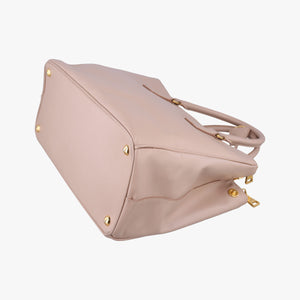 Pre-owned Prada Galleria Beige SAFFIANO Leather BN1786 shoulderbag | stylenewstar