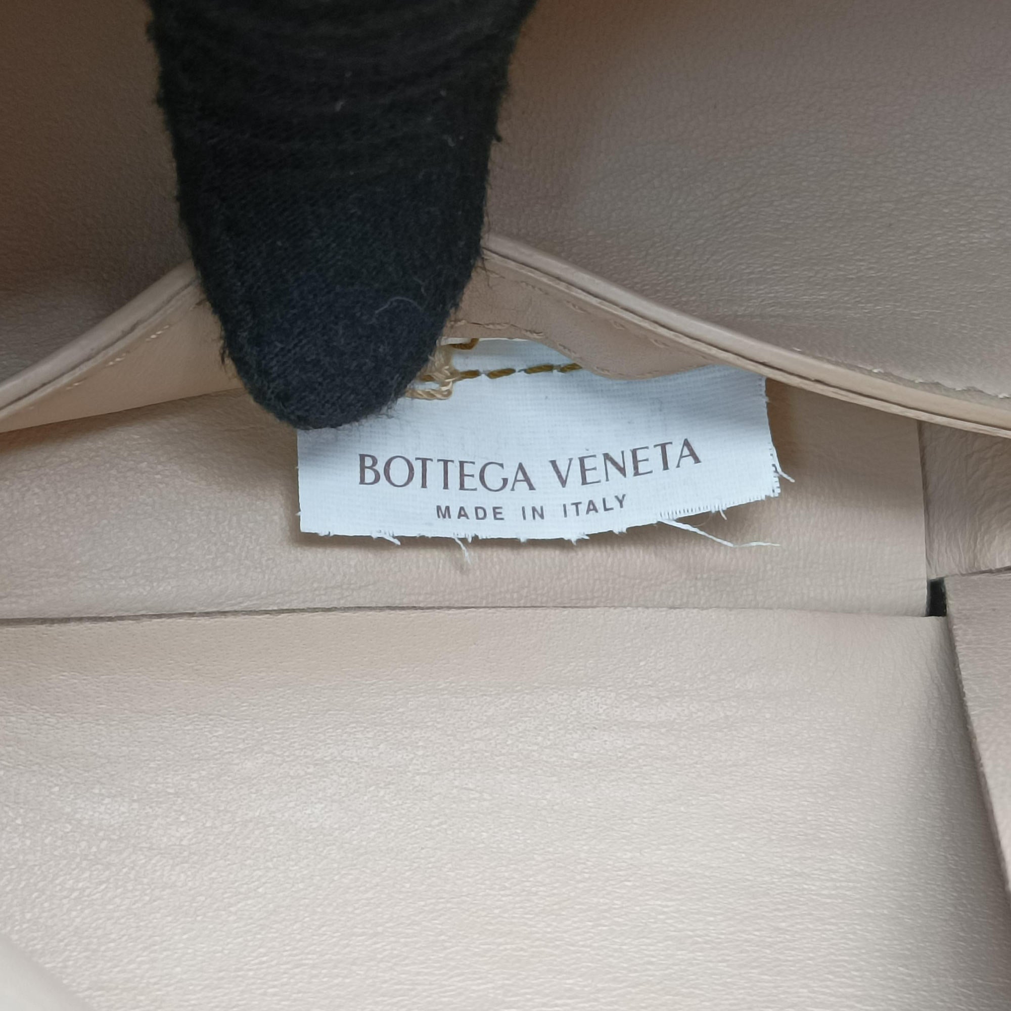 Pre-owned Bottega Veneta THE ARCO Tote Brown lambskin  handbag | stylenewstar