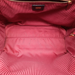 Pre-owned Fendi 2 Jours Burgundy Leather 8BH251 handbag | stylenewstar