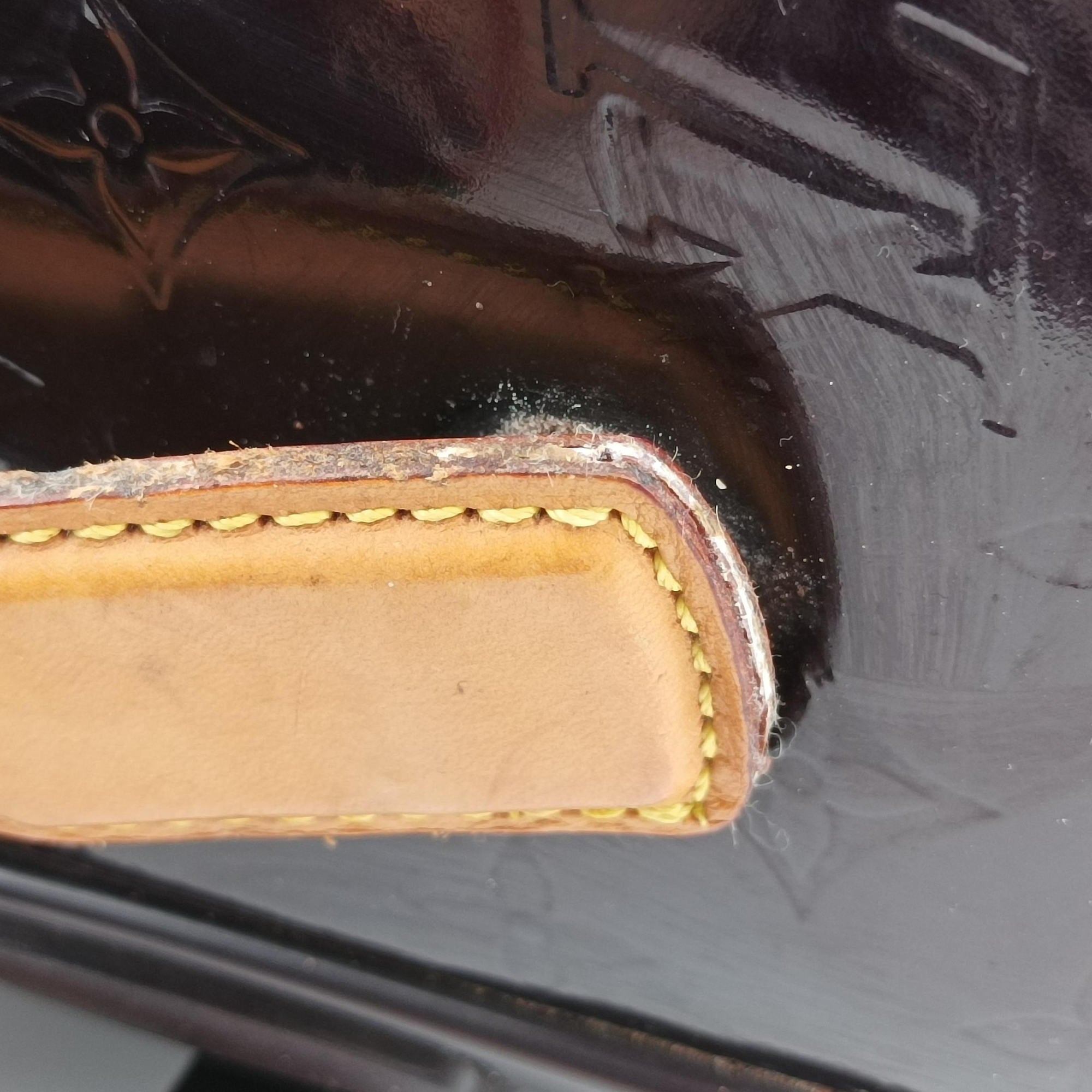Pre-owned Louis Vuitton Pegase 45 Amarante Vernis M91277 suitcase | stylenewstar