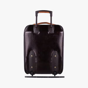 Pre-owned Louis Vuitton Pegase 45 Amarante Vernis M91277 suitcase | stylenewstar