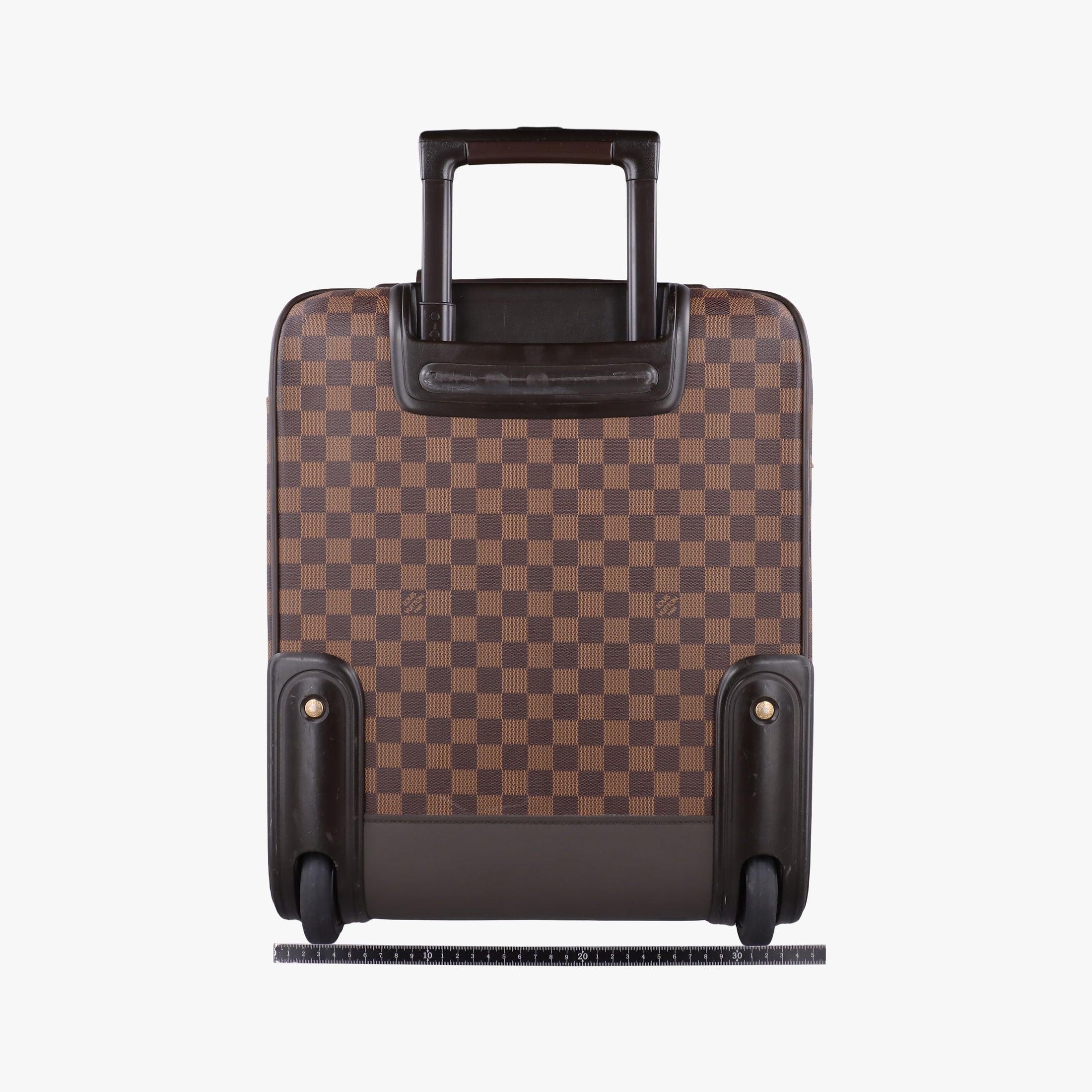 Pre-owned Louis Vuitton PEGASE 45 EBENE Damier Canvas N23293 suitcase | stylenewstar