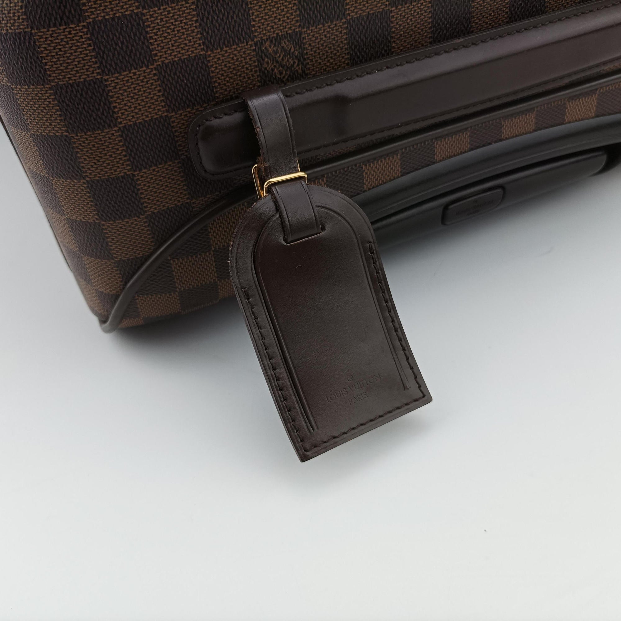 Pre-owned Louis Vuitton PEGASE 45 EBENE Damier Canvas N23293 suitcase | stylenewstar
